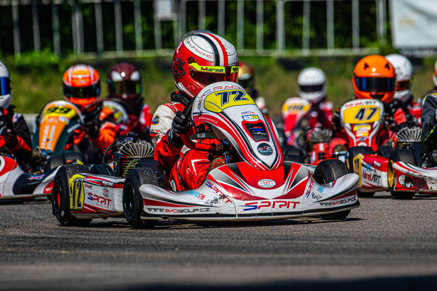 4 závod Czech Kart Open - MČR a PAČR  - Písek Matyas Vitver 24.07.2022