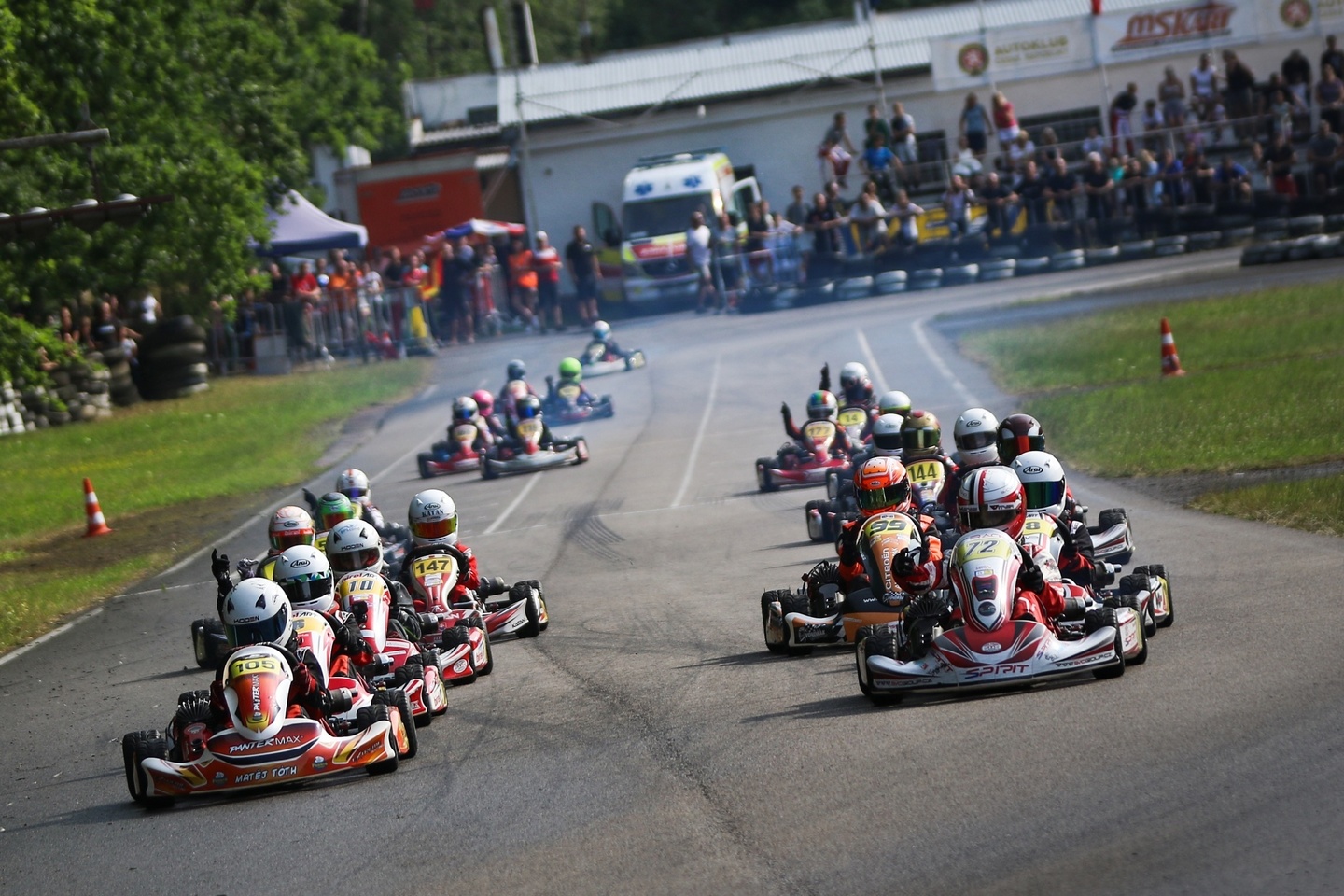 4 závod Czech Kart Open - MČR a PAČR  - Písek Matyas Vitver 24.07.2022