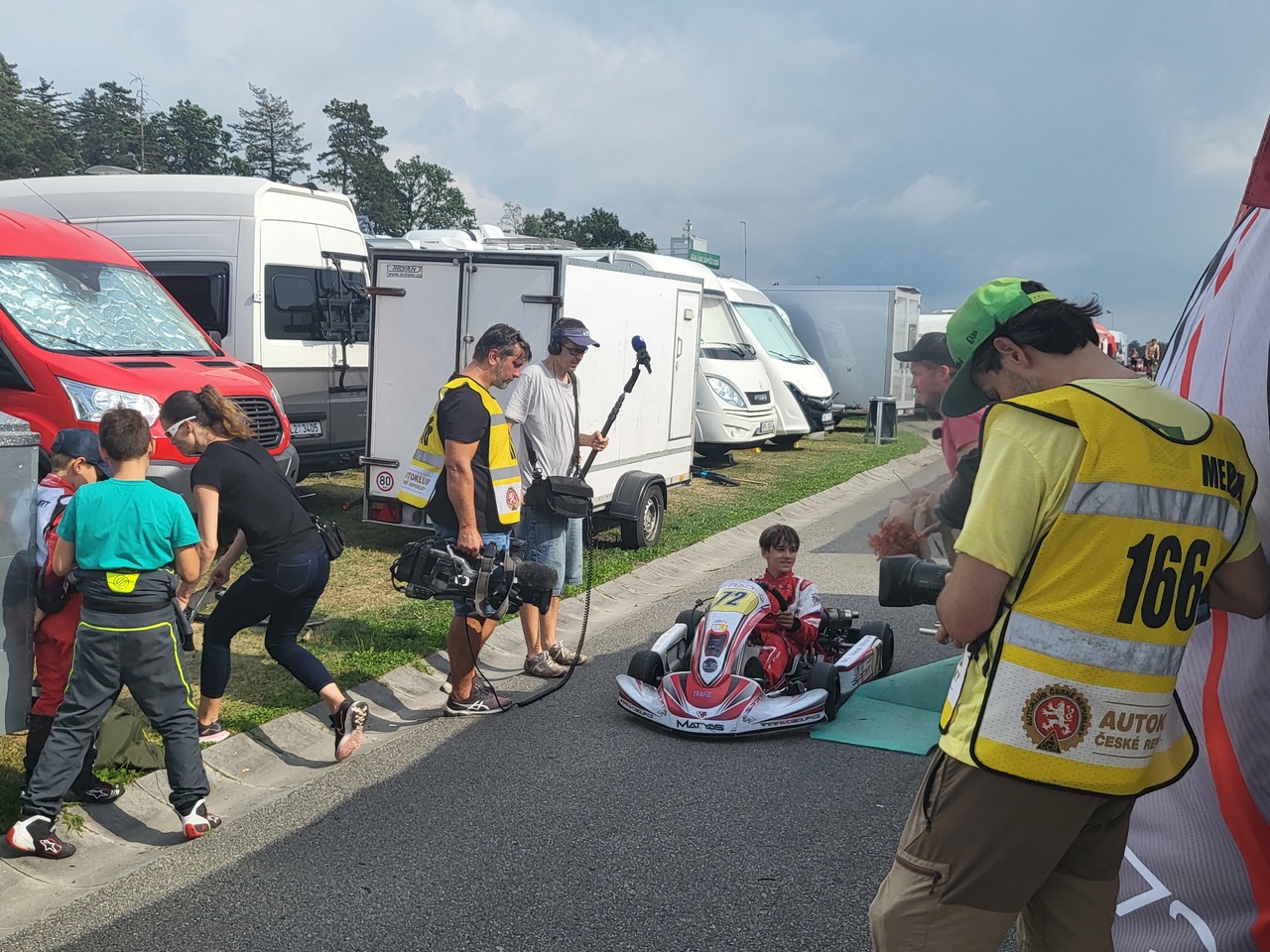 5 závod Czech Kart Open - MČR a PAČR - Vysoké Mýto  Matyas Vitver 21.08.2022