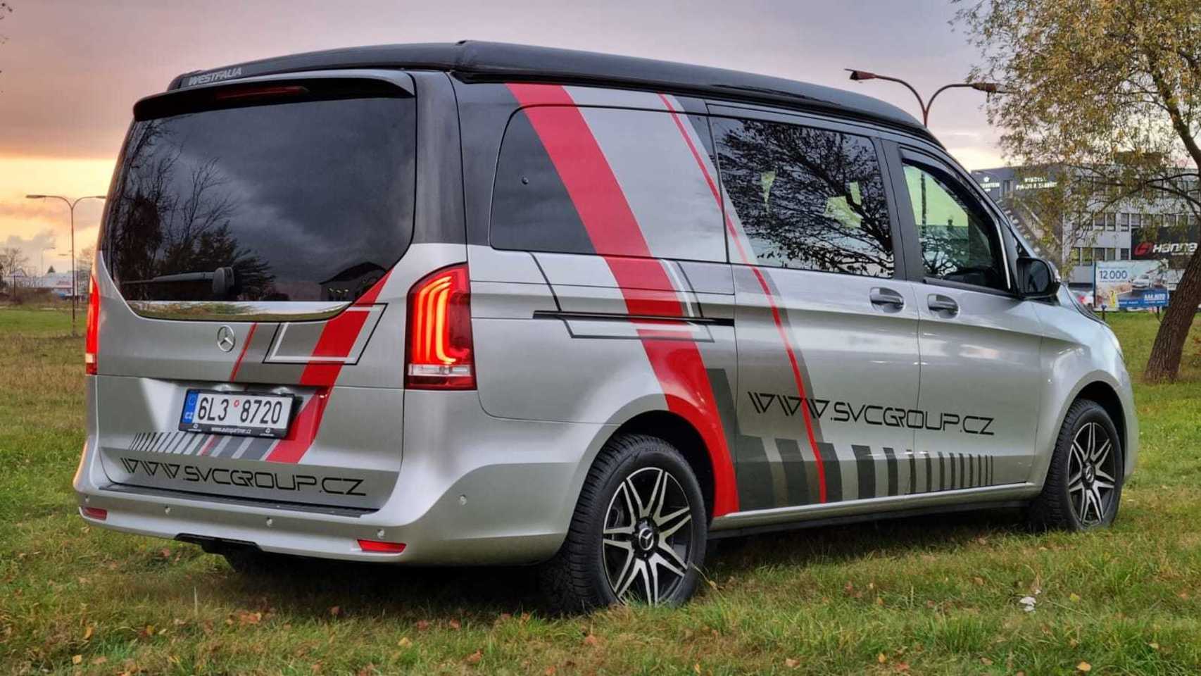 Mercedes Vito Marko Polo
tažné zařízení na bajonet domontovatelné - doprovodné vozidlo pro rychlý přesun 