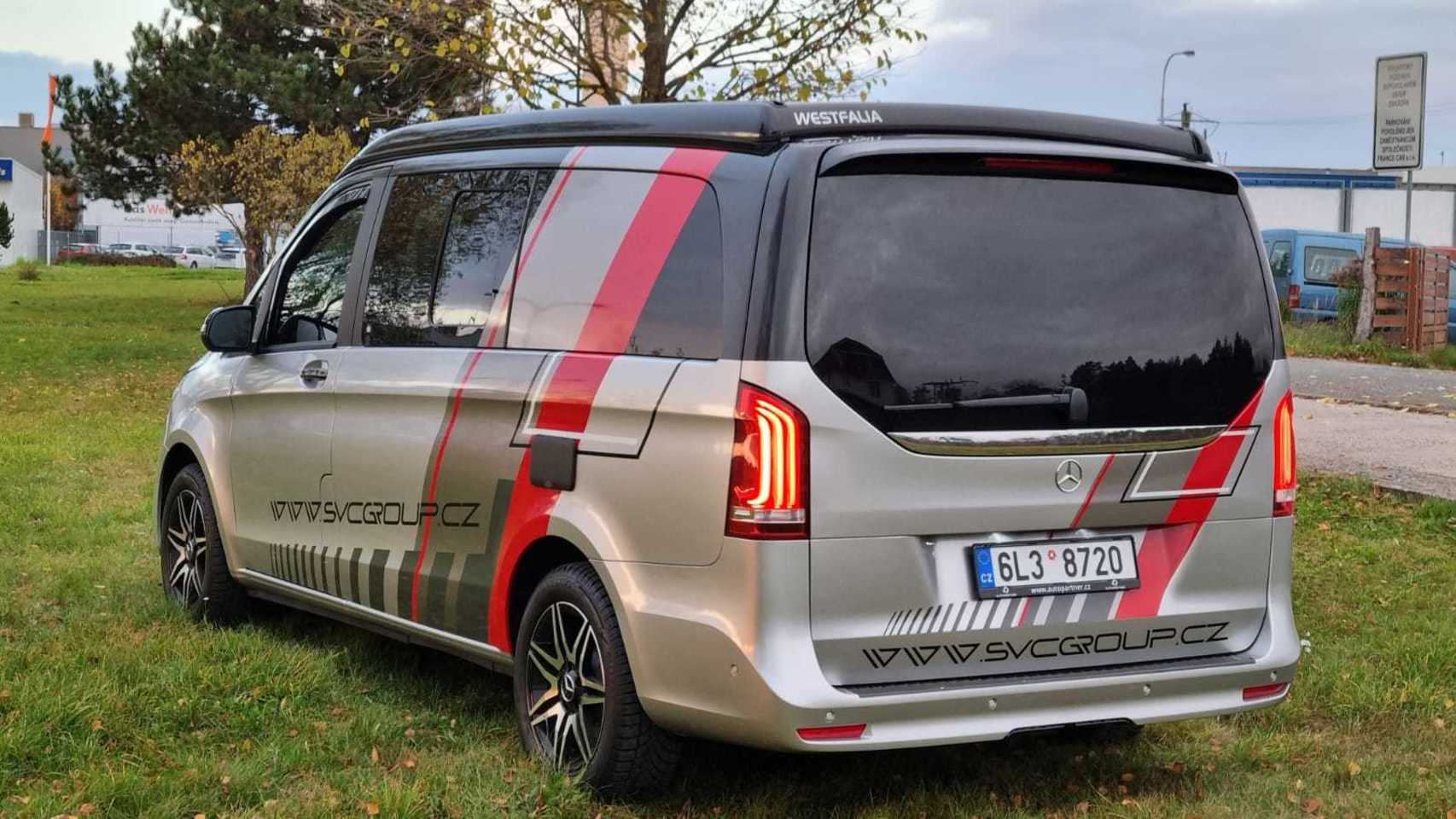 Mercedes Vito Marko Polo
tažné zařízení na bajonet domontovatelné - doprovodné vozidlo pro rychlý přesun 