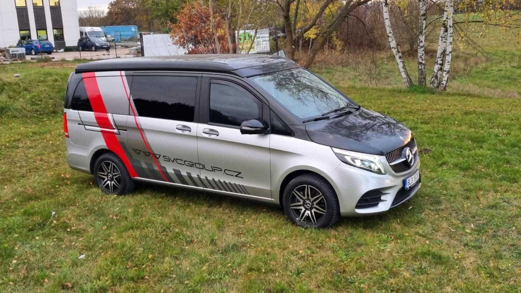 Mercedes Vito Marko Polo
tažné zařízení na bajonet domontovatelné - doprovodné vozidlo pro rychlý přesun 