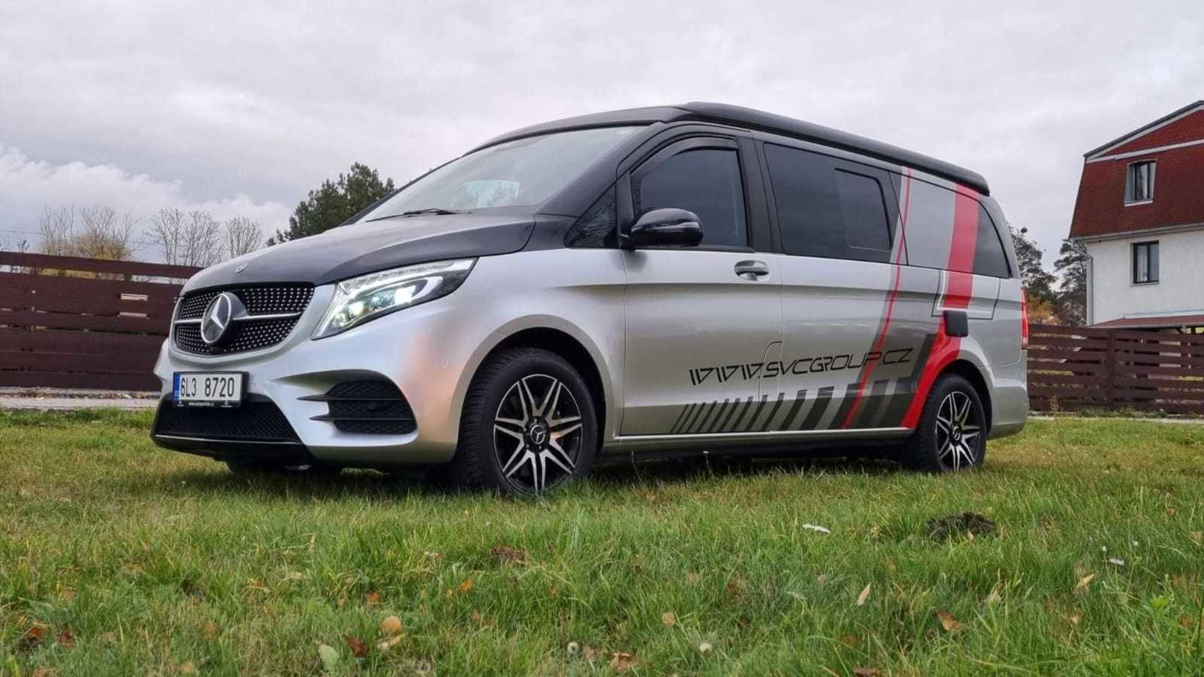 Mercedes Vito Marko Polo
tažné zařízení na bajonet domontovatelné - doprovodné vozidlo pro rychlý přesun 
