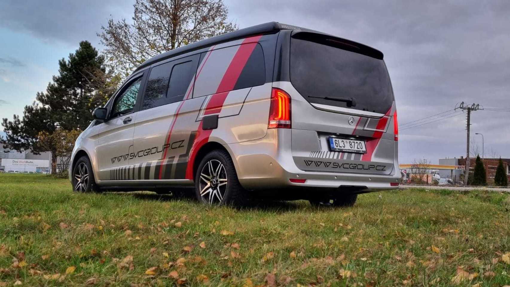 Mercedes Vito Marko Polo
tažné zařízení na bajonet domontovatelné - doprovodné vozidlo pro rychlý přesun 