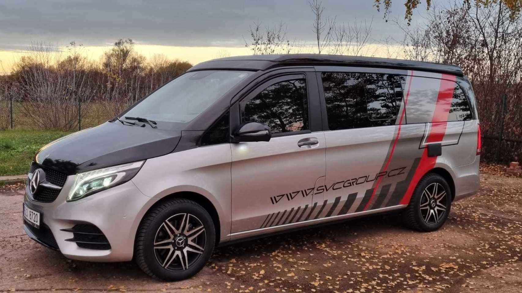 Mercedes Vito Marko Polo
tažné zařízení na bajonet domontovatelné - doprovodné vozidlo pro rychlý přesun 