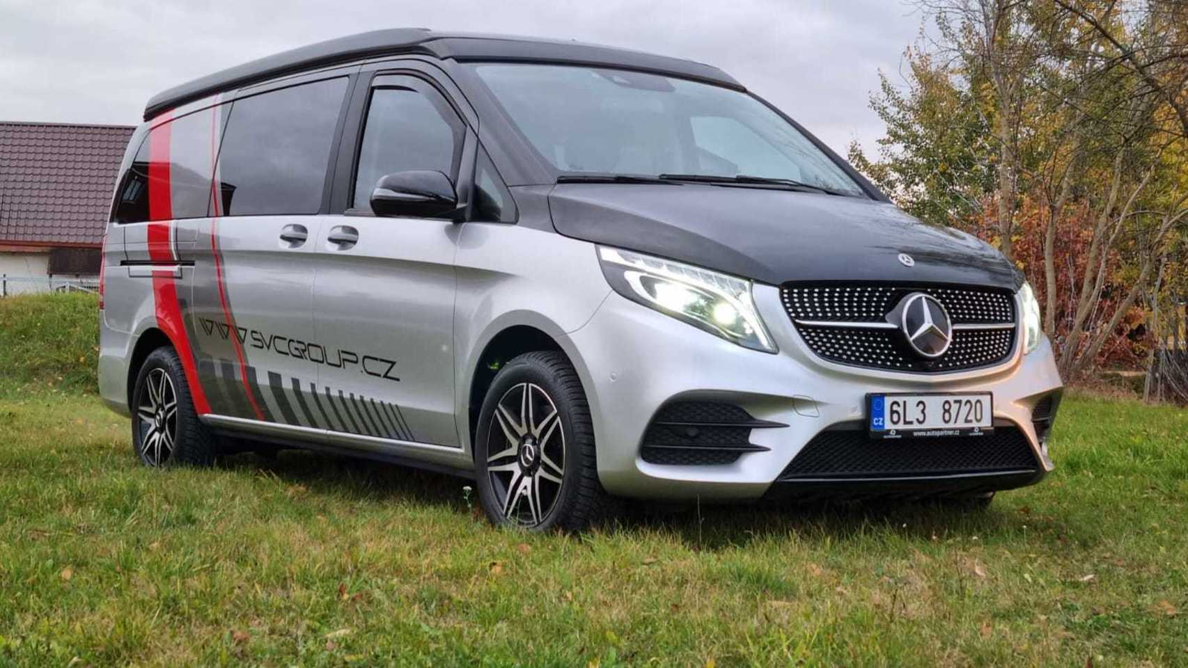 Mercedes Vito Marko Polo
tažné zařízení na bajonet domontovatelné - doprovodné vozidlo pro rychlý přesun 