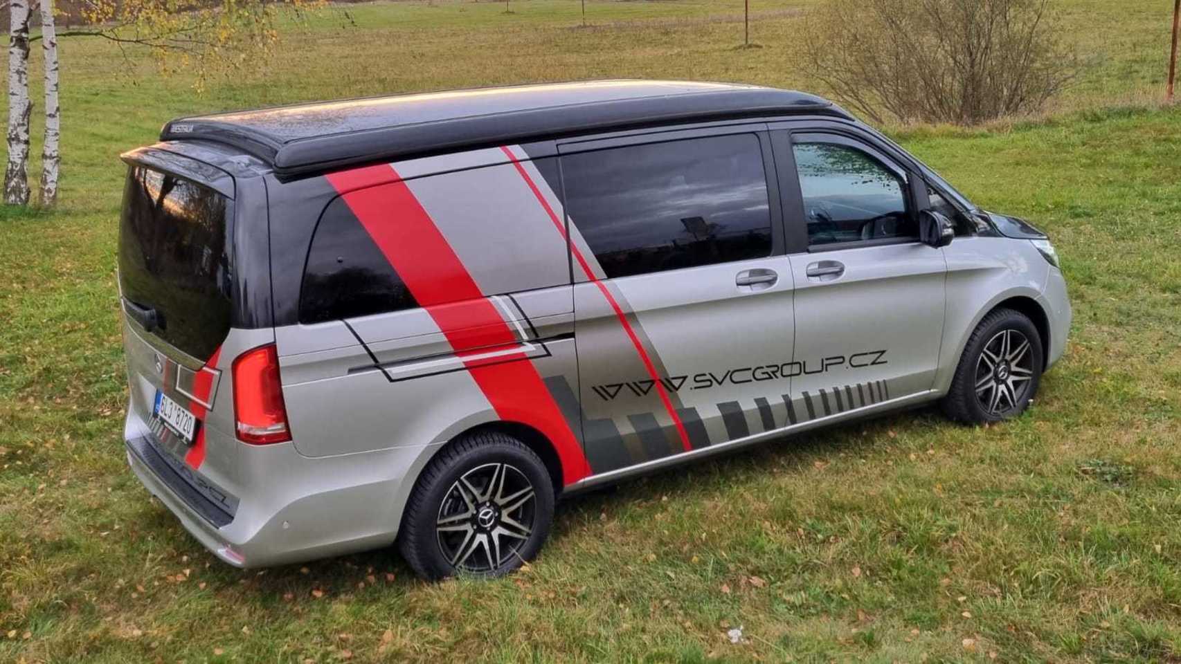 Mercedes Vito Marko Polo
tažné zařízení na bajonet domontovatelné - doprovodné vozidlo pro rychlý přesun 