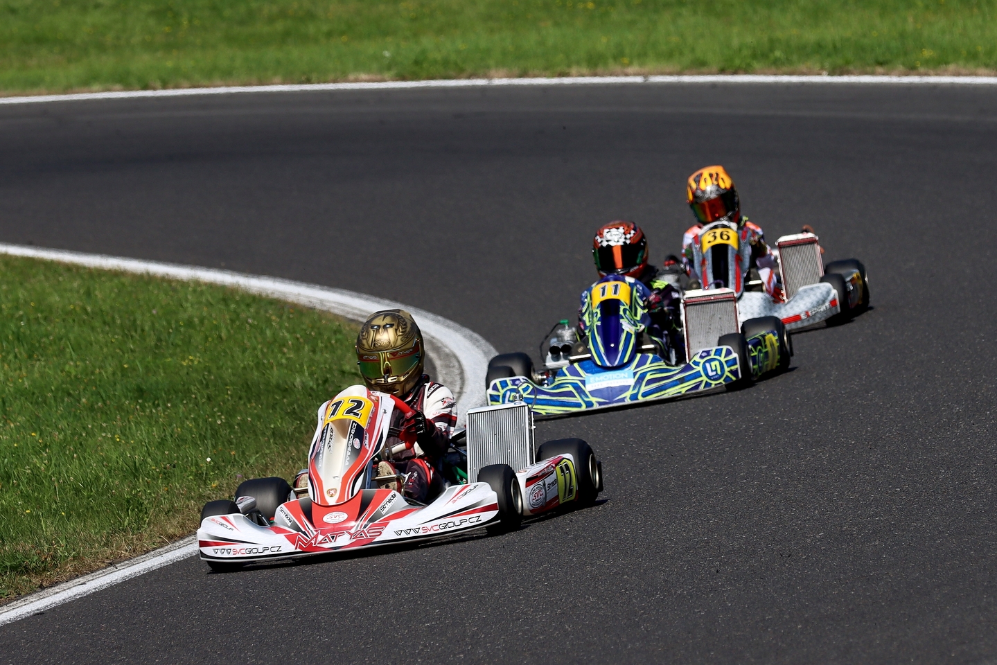 Partner tažné zařízení SVC Group pikot Matyas Vitver Go Kart   