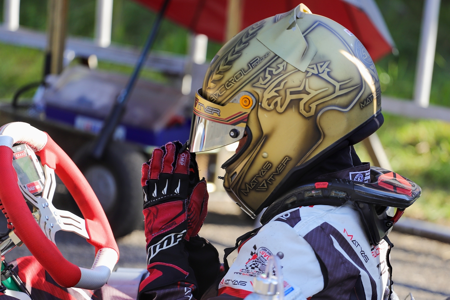 Partner tažné zařízení SVC Group pikot Matyas Vitver Go Kart   