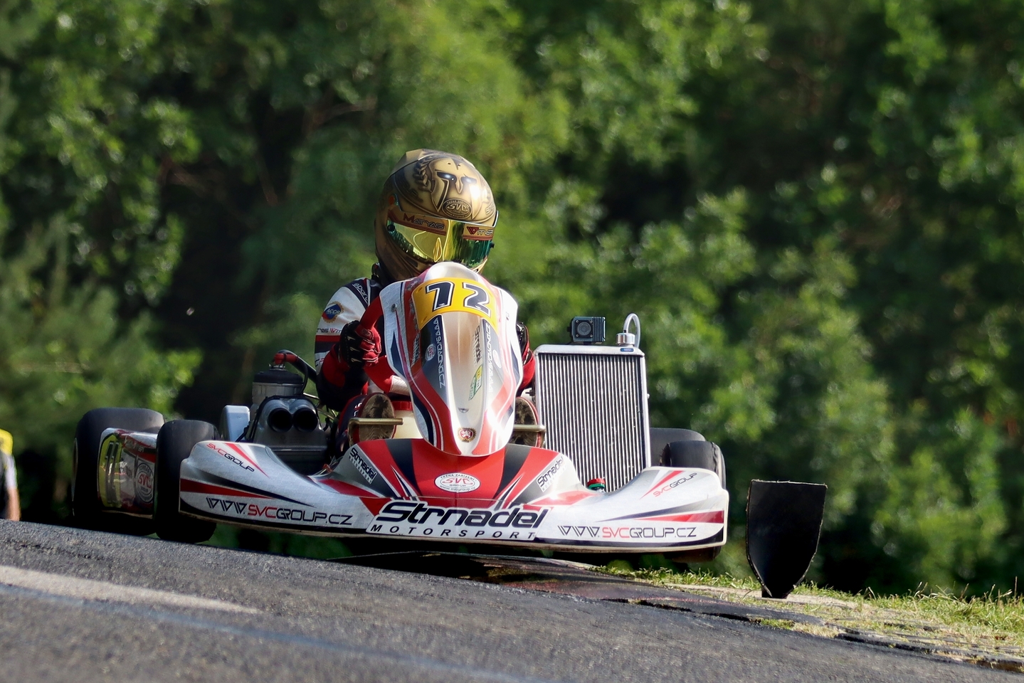 Partner tažné zařízení SVC Group pikot Matyas Vitver Go Kart   