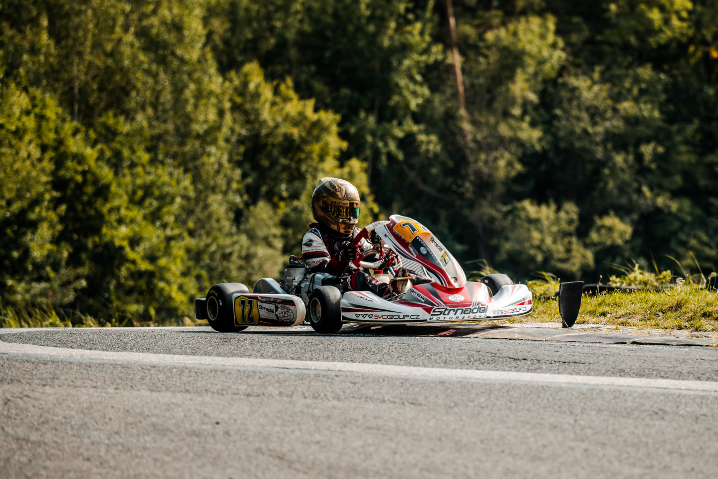 Partner tažné zařízení SVC Group pikot Matyas Vitver Go Kart   