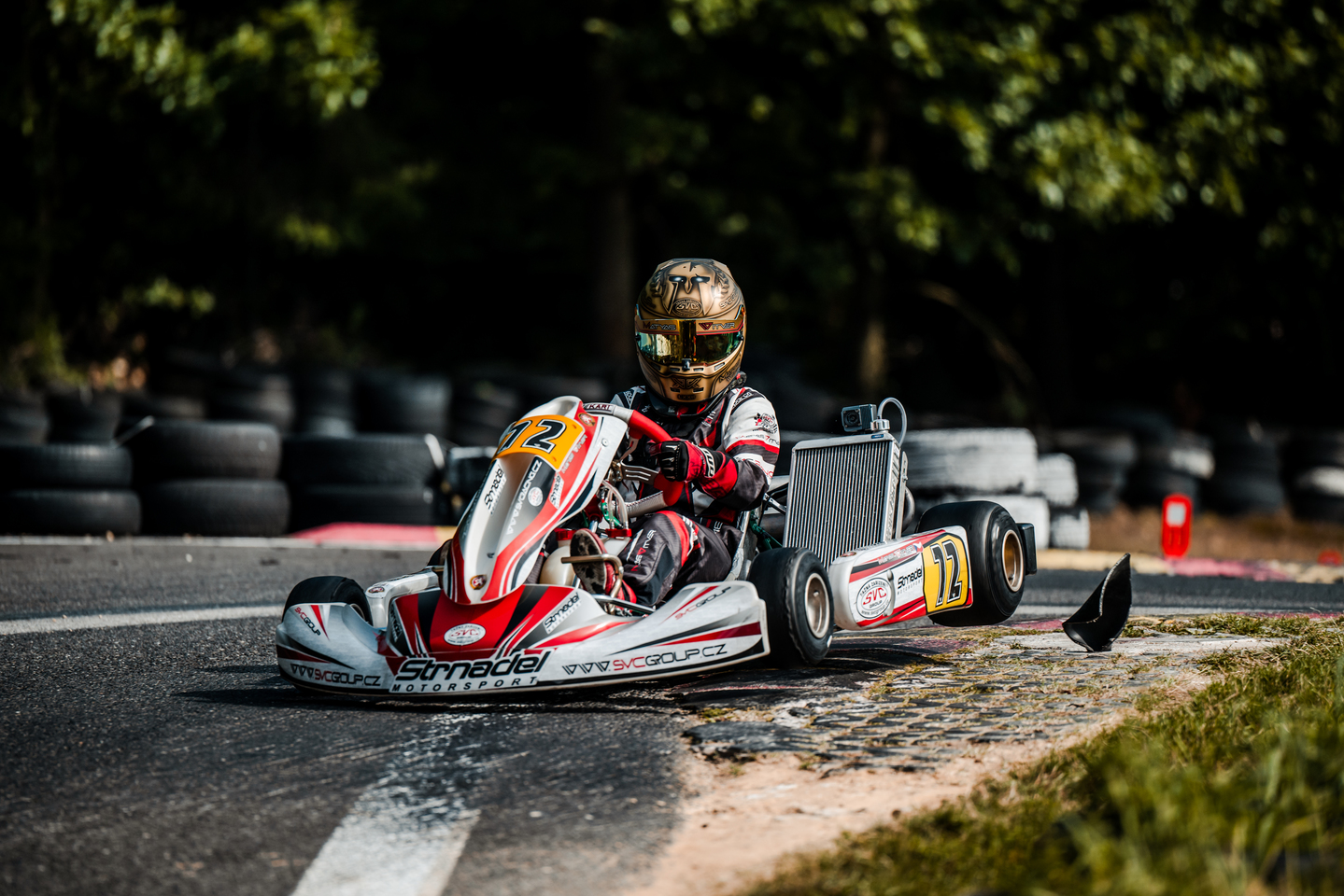 Partner tažné zařízení SVC Group pikot Matyas Vitver Go Kart   