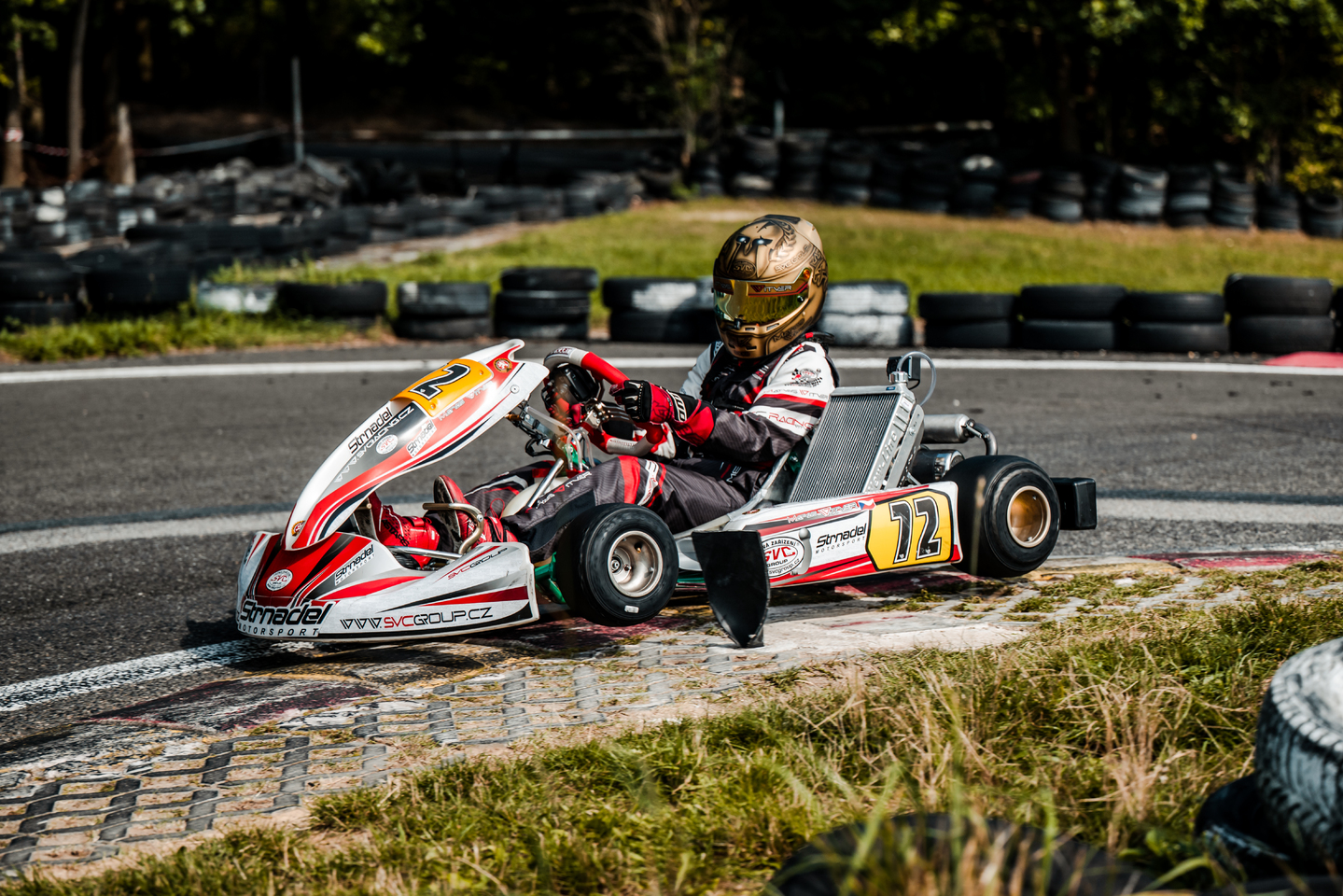 Partner tažné zařízení SVC Group pikot Matyas Vitver Go Kart   