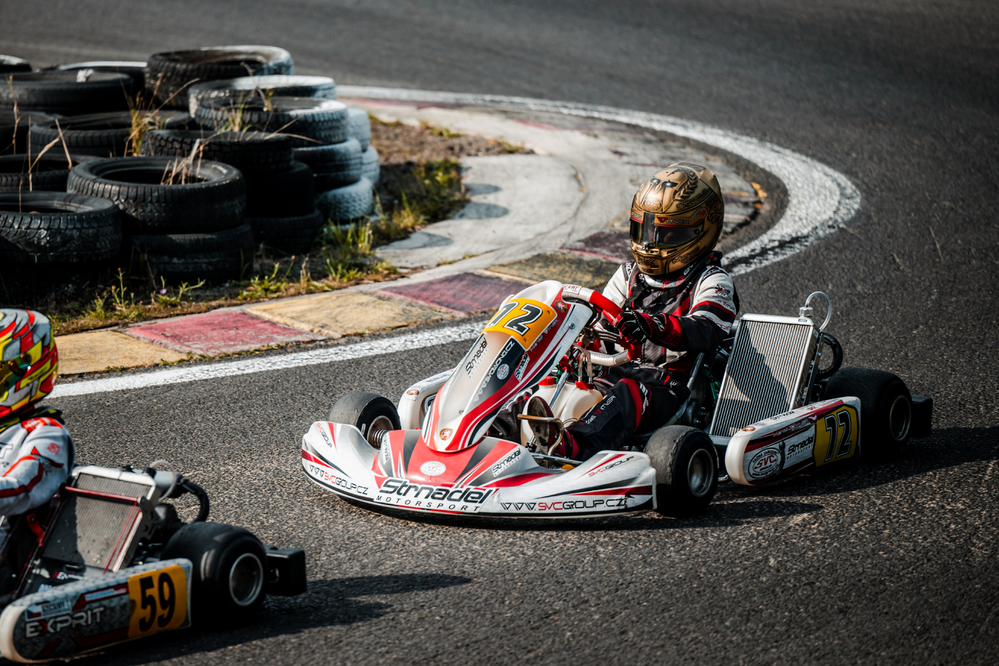 Partner tažné zařízení SVC Group pikot Matyas Vitver Go Kart   