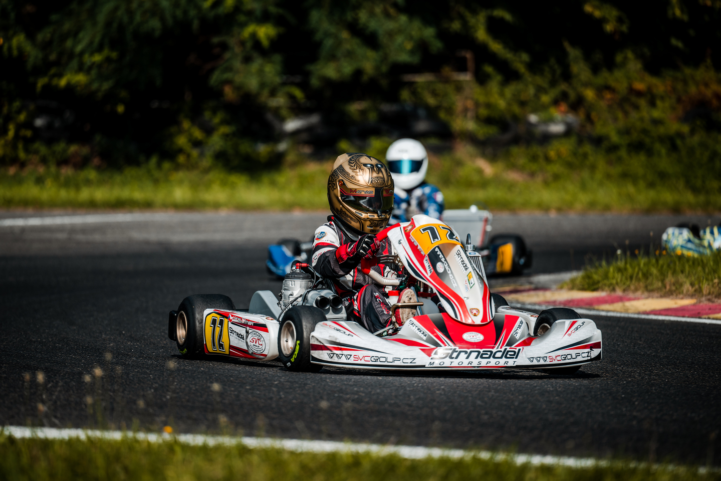 Partner tažné zařízení SVC Group pikot Matyas Vitver Go Kart   
