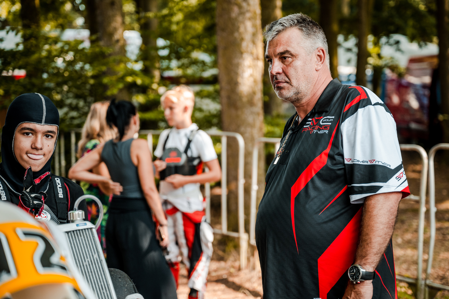 Partner tažné zařízení SVC Group pikot Matyas Vitver Go Kart   