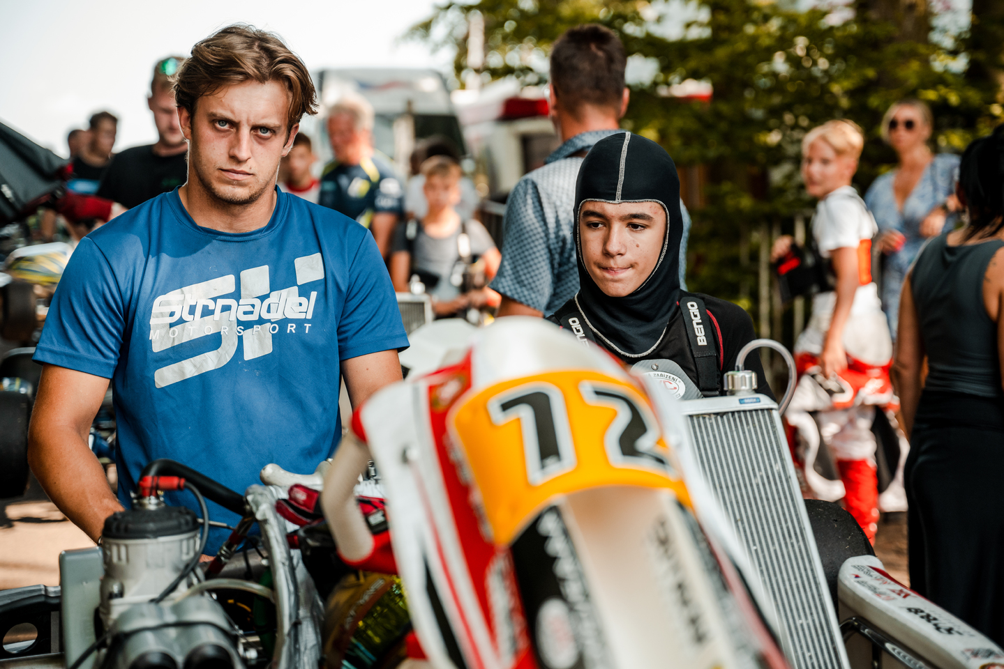 Partner tažné zařízení SVC Group pikot Matyas Vitver Go Kart   