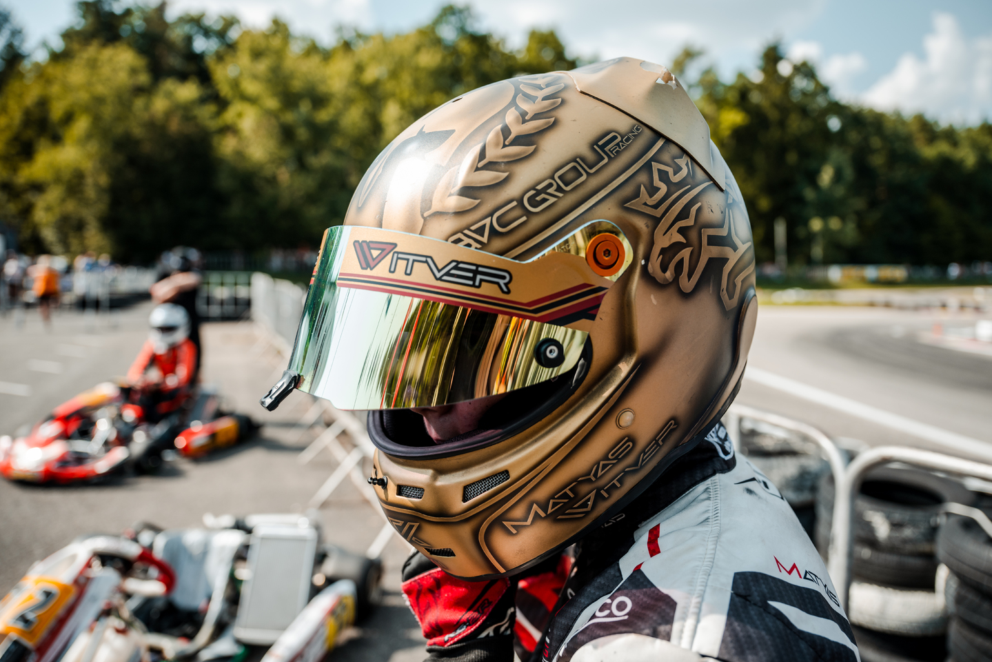 Partner tažné zařízení SVC Group pikot Matyas Vitver Go Kart   