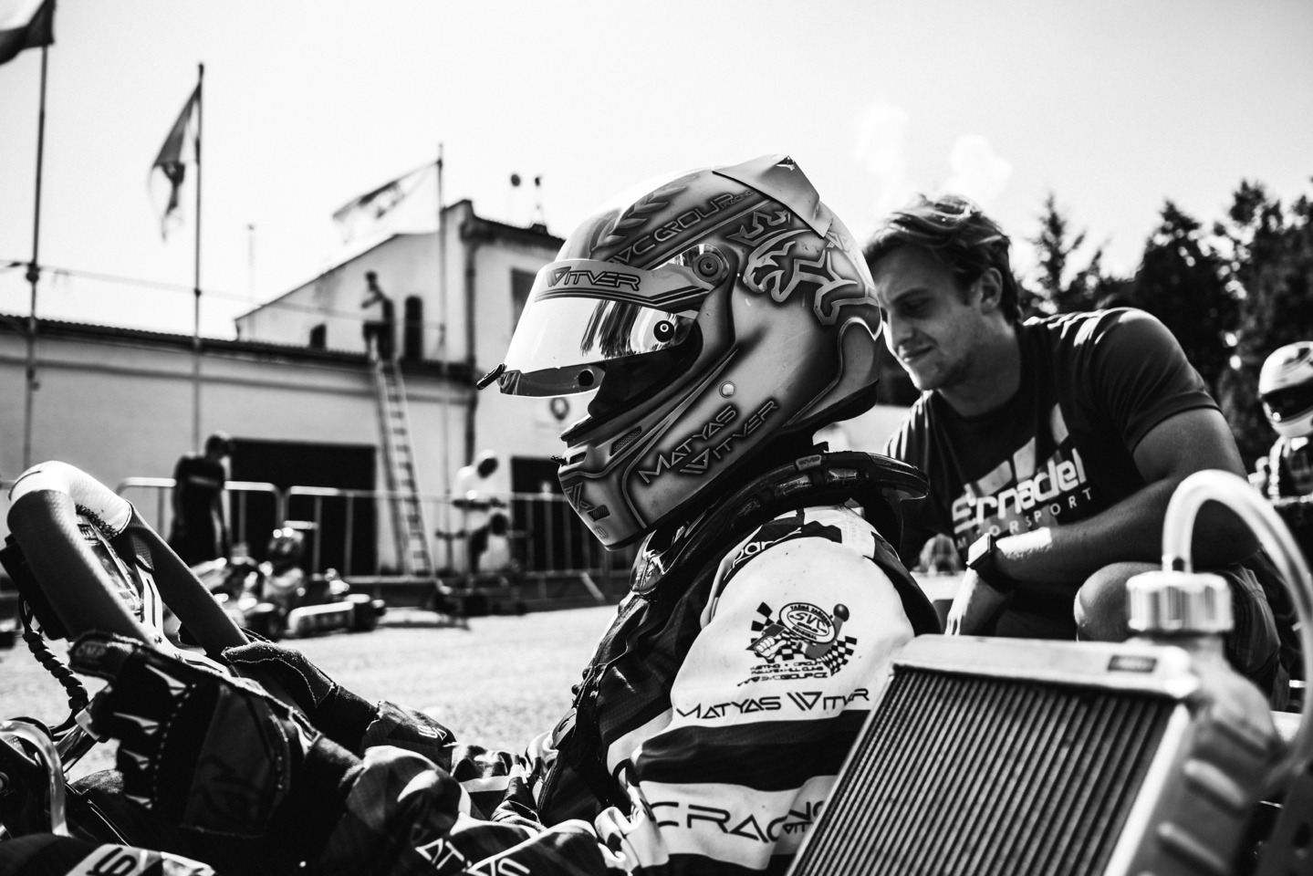Partner tažné zařízení SVC Group pikot Matyas Vitver Go Kart   