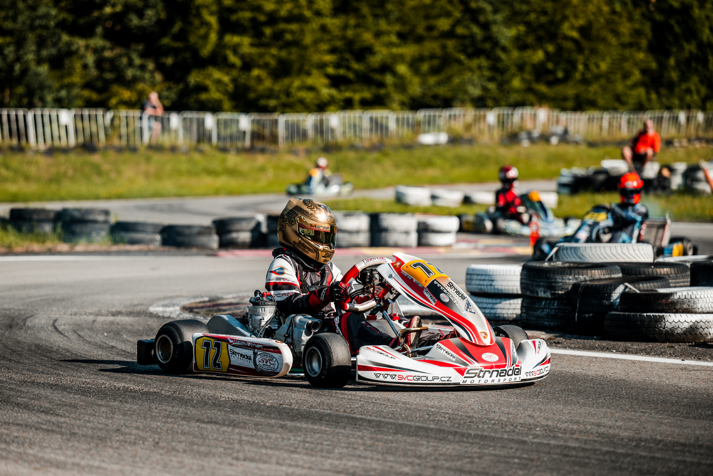 Partner tažné zařízení SVC Group pikot Matyas Vitver Go Kart   