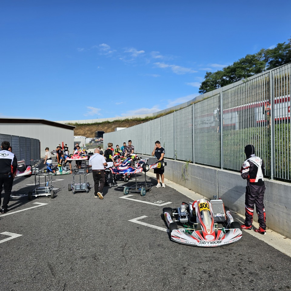 Matyas Vitver Go Kart WSK Franciacorta Partner SVC GROUP výrobce tažné zařízení