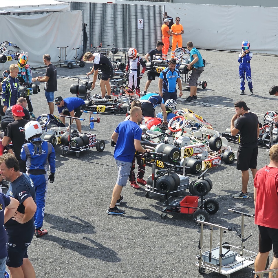 Matyas Vitver Go Kart WSK Franciacorta Partner SVC GROUP výrobce tažné zařízení