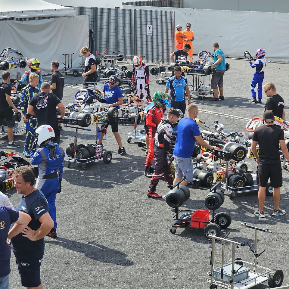 Matyas Vitver Go Kart WSK Franciacorta Partner SVC GROUP výrobce tažné zařízení