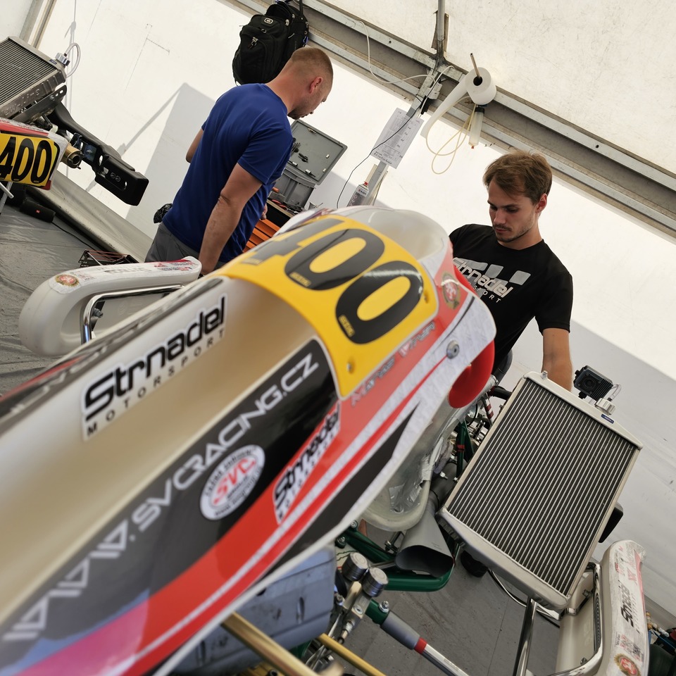 Matyas Vitver Go Kart WSK Franciacorta Partner SVC GROUP výrobce tažné zařízení