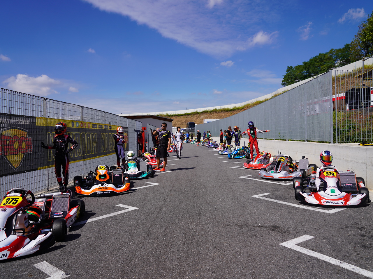 Matyas Vitver Go Kart WSK Franciacorta Partner SVC GROUP výrobce tažné zařízení