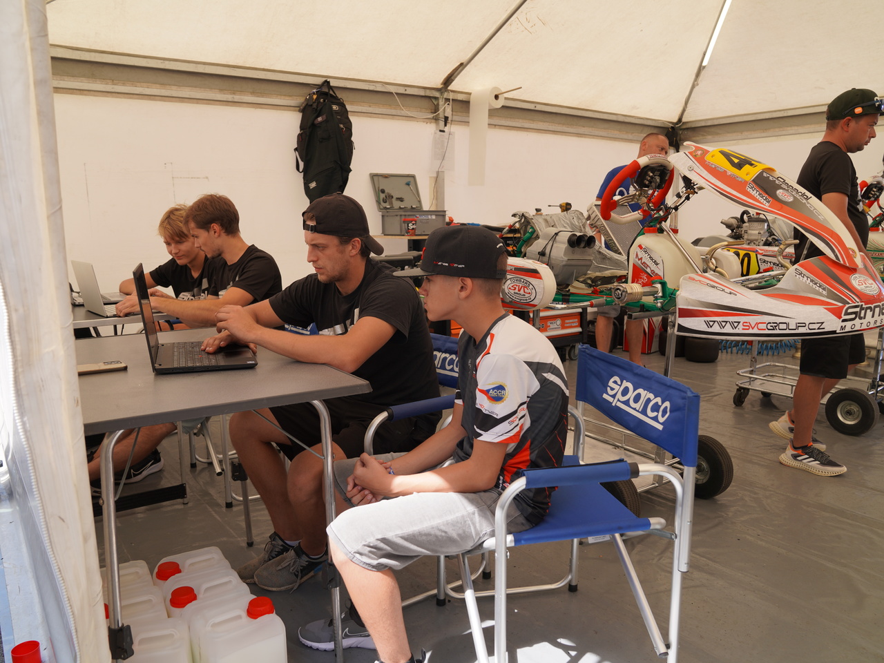 Matyas Vitver Go Kart WSK Franciacorta Partner SVC GROUP výrobce tažné zařízení