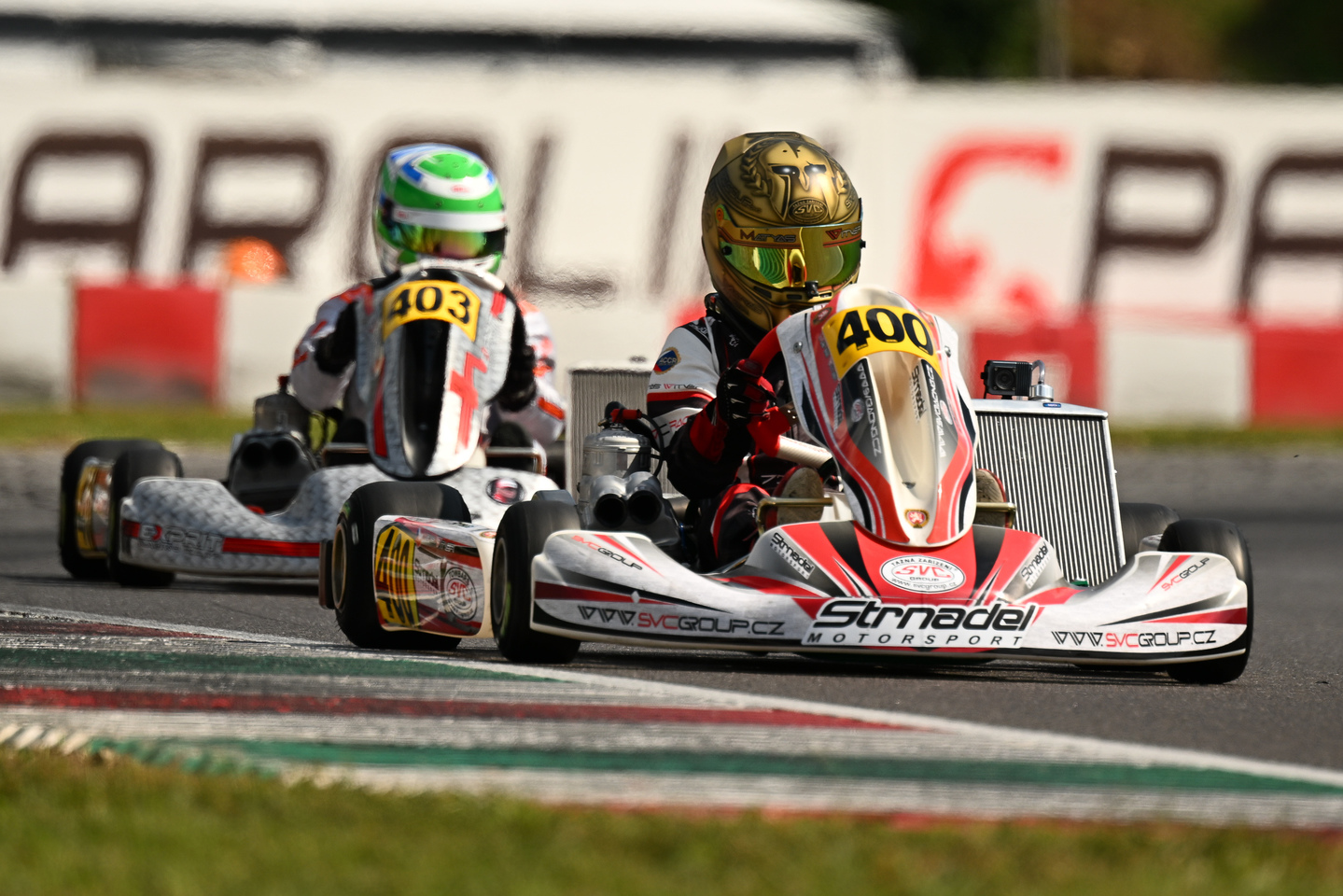 Matyas Vitver Go Kart WSK Franciacorta Partner SVC GROUP výrobce tažné zařízení