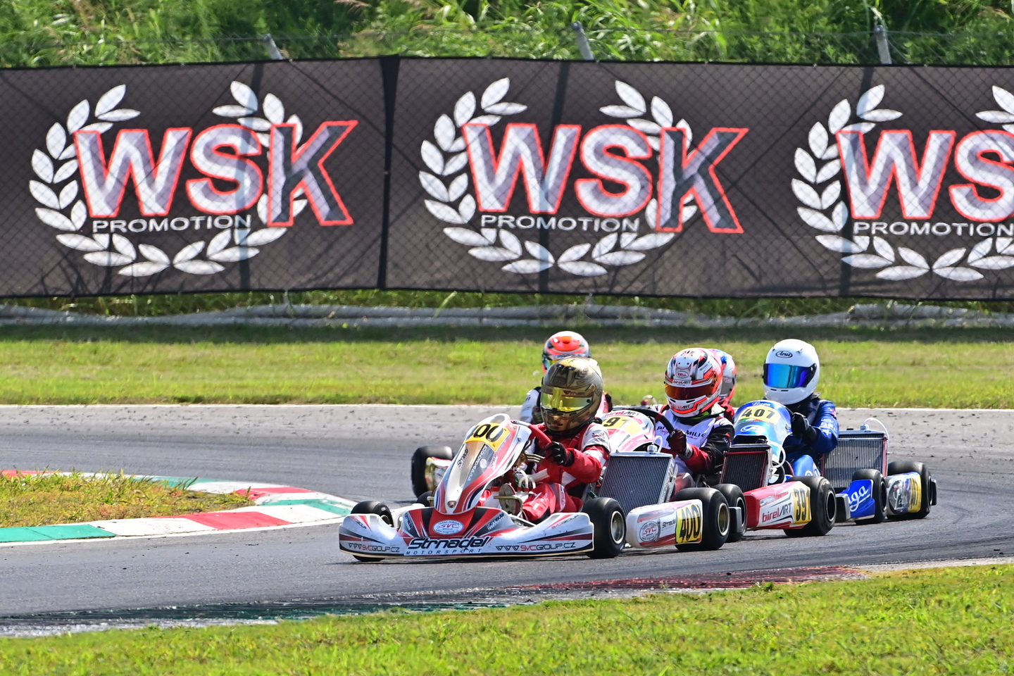 Matyas Vitver Go Kart WSK Franciacorta Partner SVC GROUP výrobce tažné zařízení Strnadel Motorsport