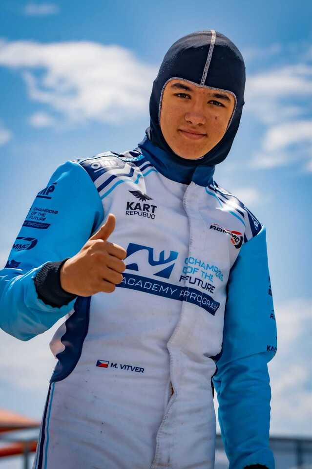 SVC GROUP RACING Matyas Vitver Champions Future Valencia Šanelsko