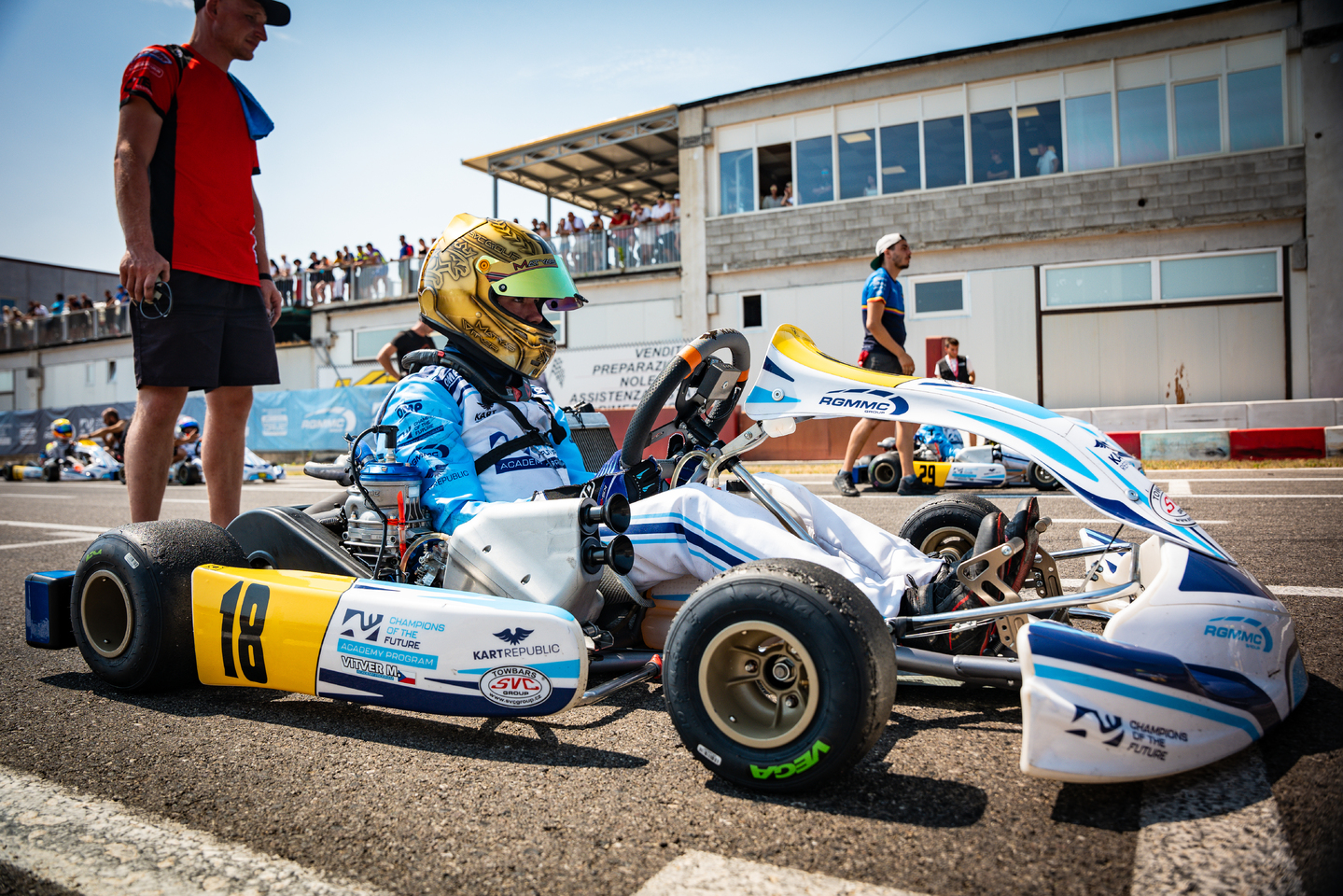 Matyas Vitver motokary Go kart SVC Group tažné zařízení 