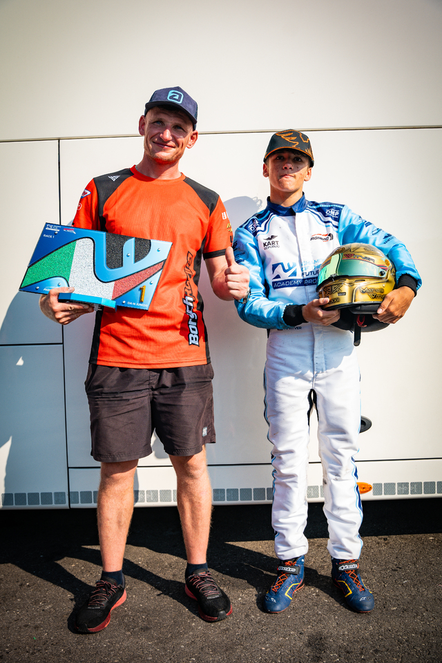 Matyas Vitver motokáry Go kart SVC Group tažné zařízení 