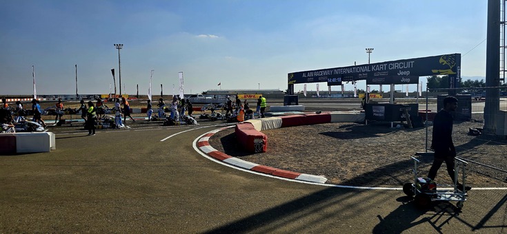 Matyas Vitver motokáry Dubai Al Aim partner SVC GROUP 