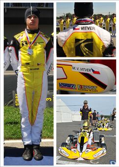 Matyas Vitver CIK FIA  GO kart 