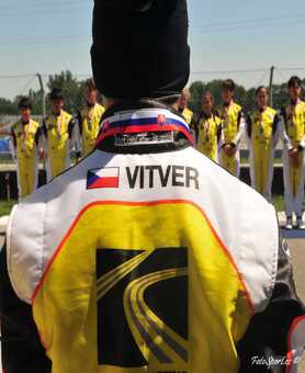 Matyas Vitver motokára karting 2024 Ambasador SVC GROUP tažné zařízení