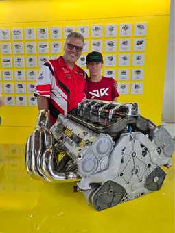 Matyas Vitver motokára karting 2024 Ambasador SVC GROUP tažné zařízení