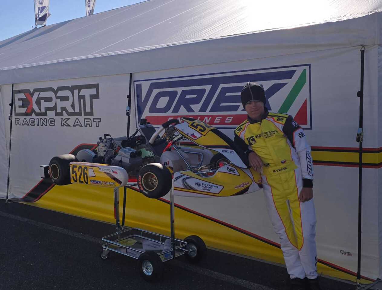 Matyas Vitver Pilot kart Franciacorta 2024