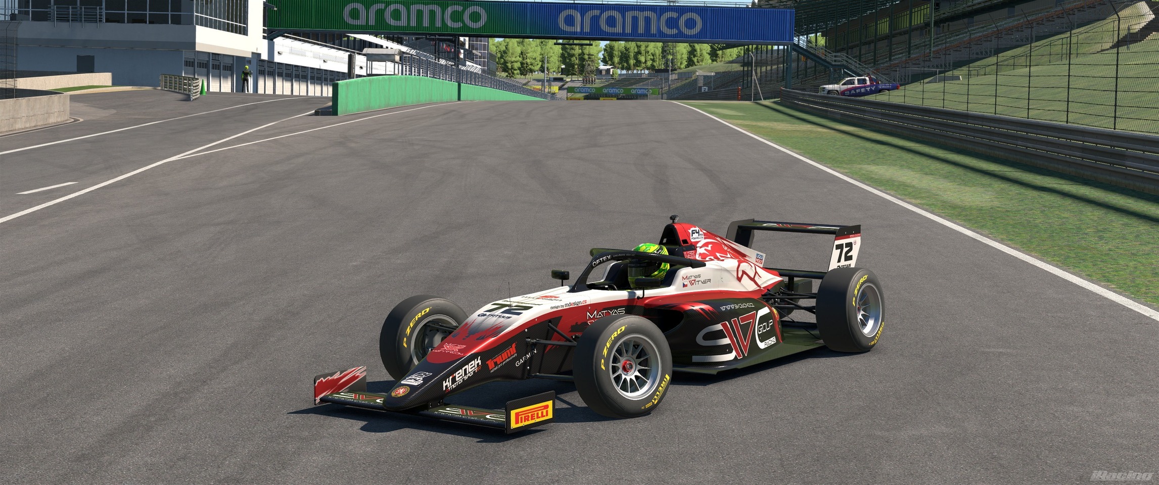 Matyas Vitver a jeho privátní formule Tatuus F4 CEZ 