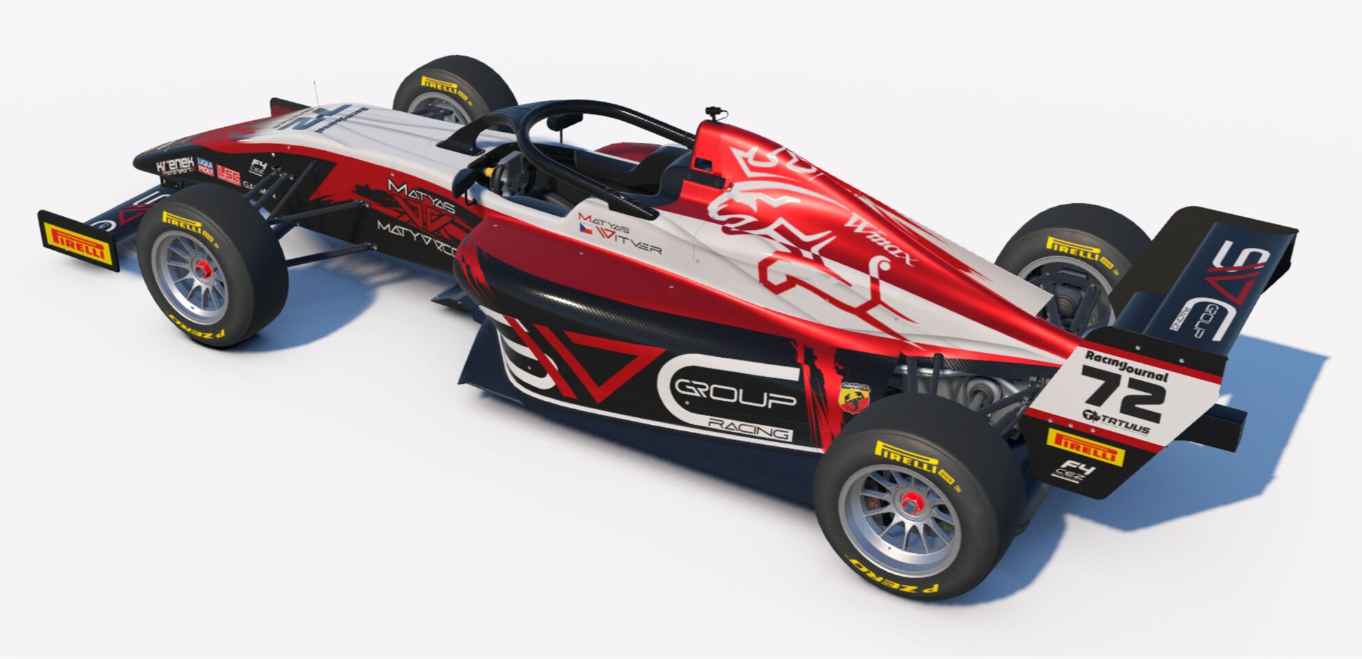 Matyas Vitver a jeho privátní formule Tatuus F4 CEZ 