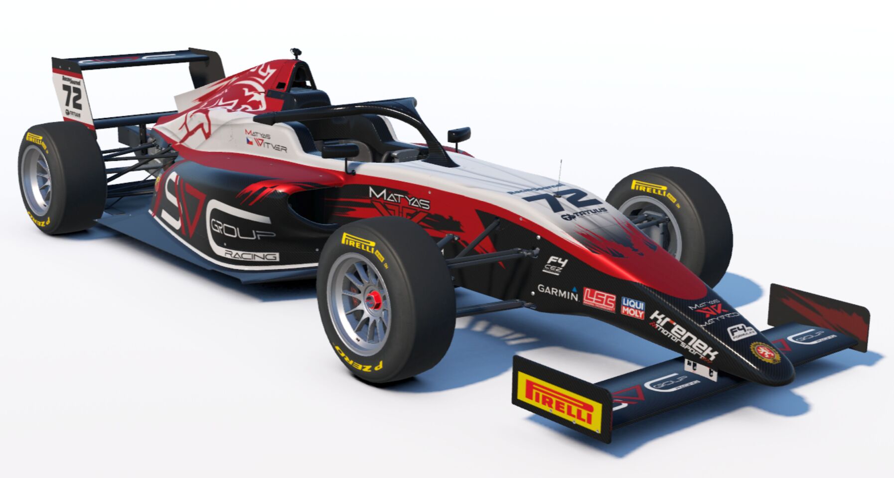 Matyas Vitver a jeho privátní formule Tatuus F4 CEZ 
