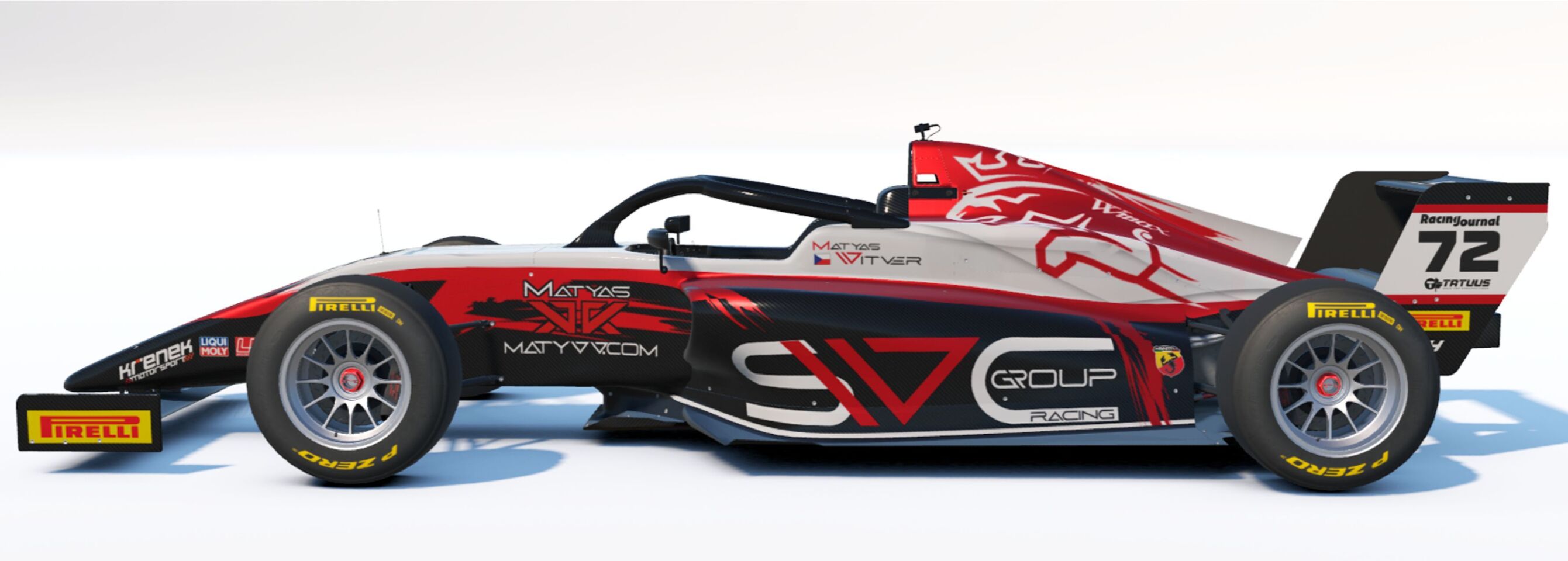 Matyas Vitver a jeho privátní formule Tatuus F4 CEZ 