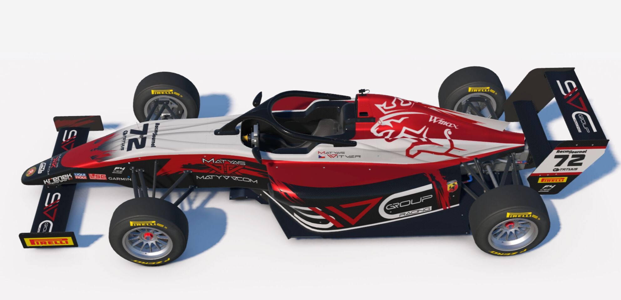 Matyas Vitver a jeho privátní formule Tatuus F4 CEZ 