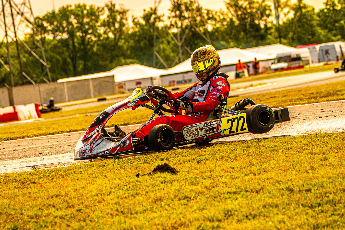 Matyas Vitver Pilot kart 2025 Bruck 