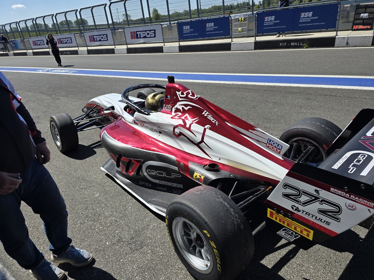 winner Matyas Vitver Slovakia ring 2026 Carboniacup