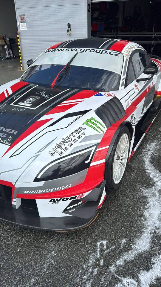 Audi WTT-R DTM Race peciál vyvinutý a speciál SVC Group, SVC Vitver Racing.
