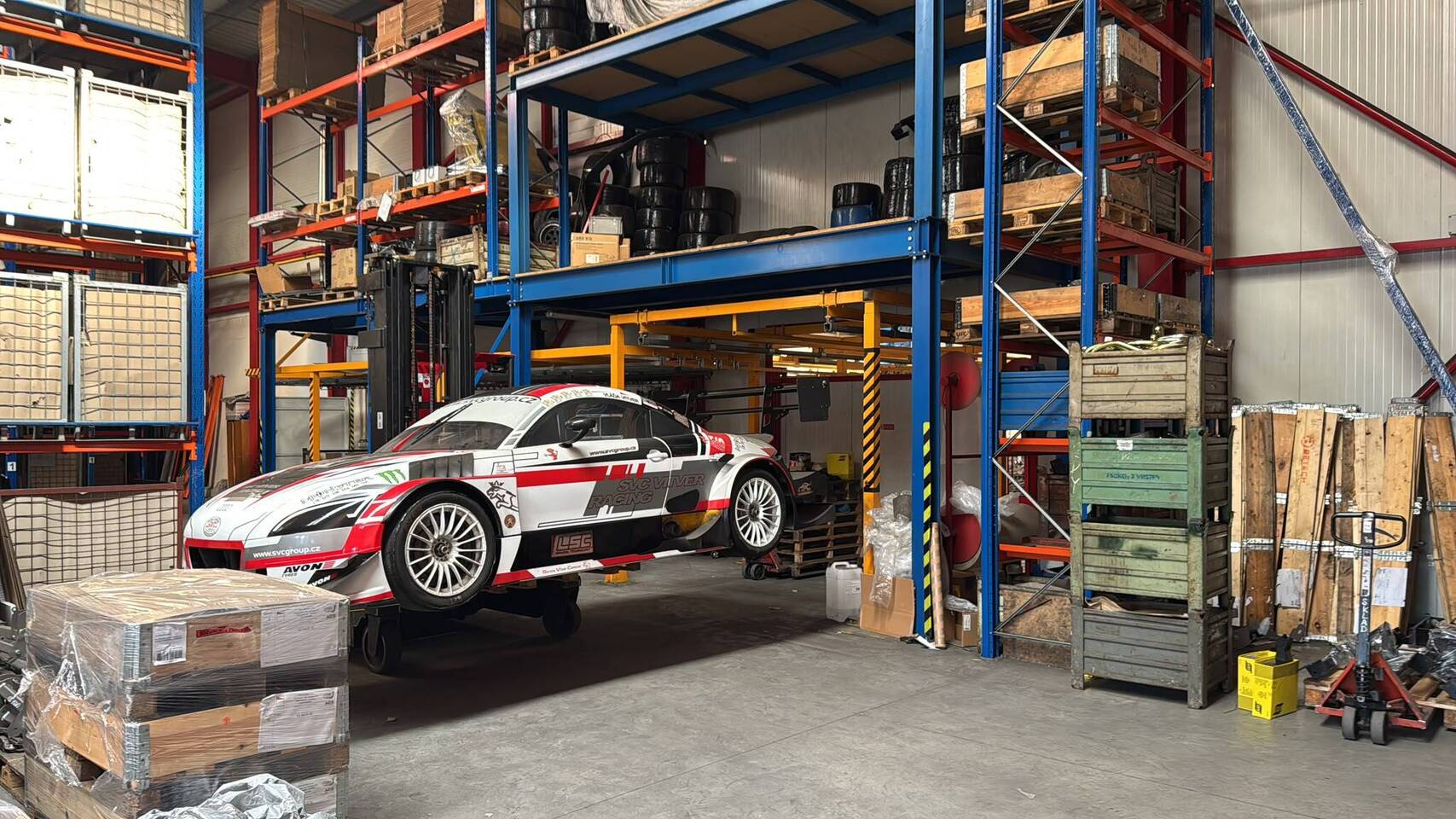 Audi WTT-R DTM Race peciál vyvinutý a speciál SVC Group, SVC Vitver Racing.