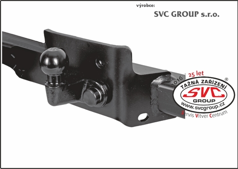 tažné přírubový SVC10-S
Pro maximální pevnost spojení kulového čepu s nosníkem Tažného 
Český výrobce tažných zařízení 